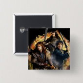 KILI、BILBO BAGGINS™、THORIN OAKENSHIELD™ Art 缶バッジ (正面&裏面)