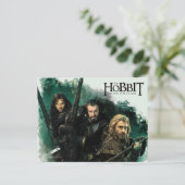 Kili、THORIN OAKENSHIELD™、Fili Graphic ポストカード (スタンド正面)