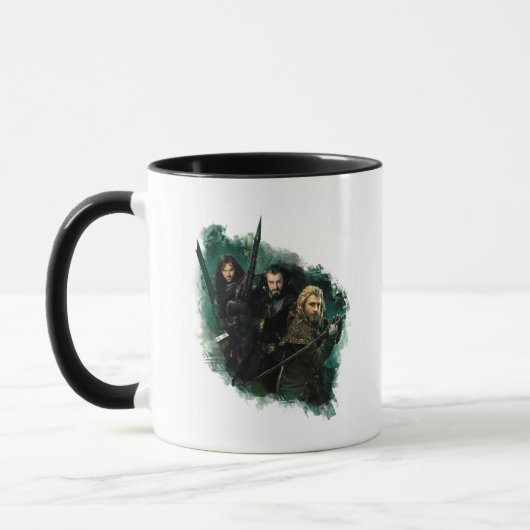Kili、THORIN OAKENSHIELD™、Fili Graphic マグカップ (左)