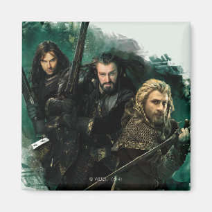Kili、THORIN OAKENSHIELD™、Fili Graphic マグネット