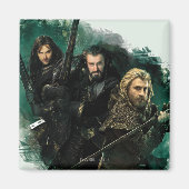 Kili、THORIN OAKENSHIELD™、Fili Graphic マグネット (正面)