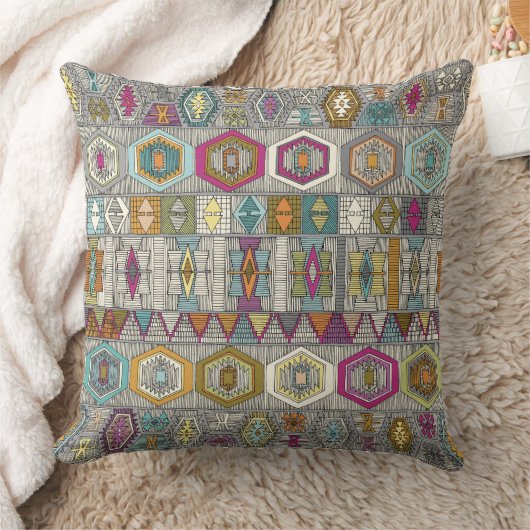 kilimのpembe クッション (ブランケット)