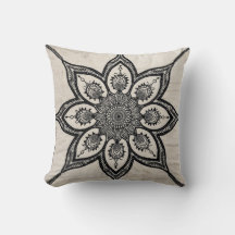 Kilim Lumbar Mandala Pillows:民族美しい