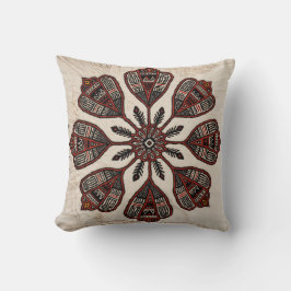 Kilim Mandala Pillows：職人技伝統的術 クッション