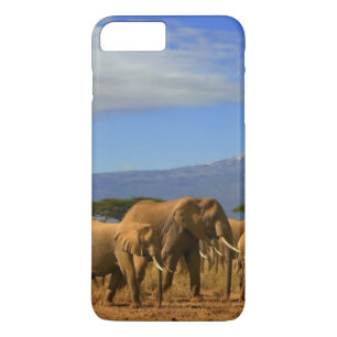 Kilimanjaroおよび象 iPhone 8 Plus/7 Plusケース