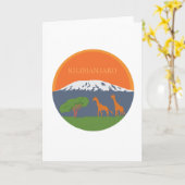 Kilimanjaro カード (黄色い花)