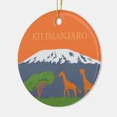 Kilimanjaro セラミックオーナメント (左)