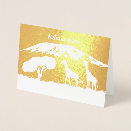 Kilimanjaro 箔カード (正面)