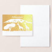 Kilimanjaro 箔カード (ディスプレー)