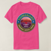 Kilimanjaro 7 summits collection tシャツ (デザイン正面)
