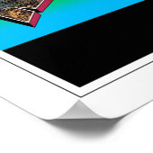 Kilimanjaro Framedからの挨拶 ポスター (角)