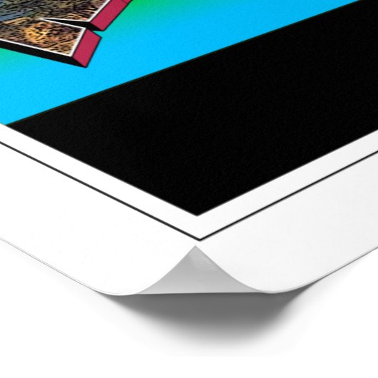 Kilimanjaro Framedからの挨拶 ポスター (角)