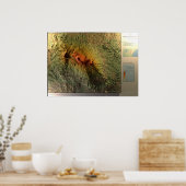 KILIMANJARO MAPプリント、バリューポスター紙（マット） ポスター (キッチン)