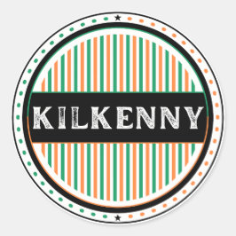 Kilkenny City Pride Emblem – Irish Identity ラウンドシール