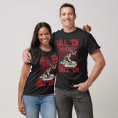 Kill Em Grill Em Bbq Tシャツ (ユニセックス)