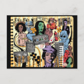 Killaのモモの郵便はがき ポストカード (正面)