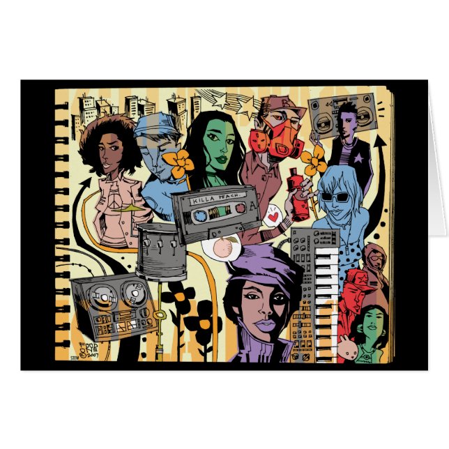 Killaのモモカード (正面横)