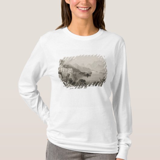 Killarneyの郡Killarneyの上部湖、 Tシャツ (正面)