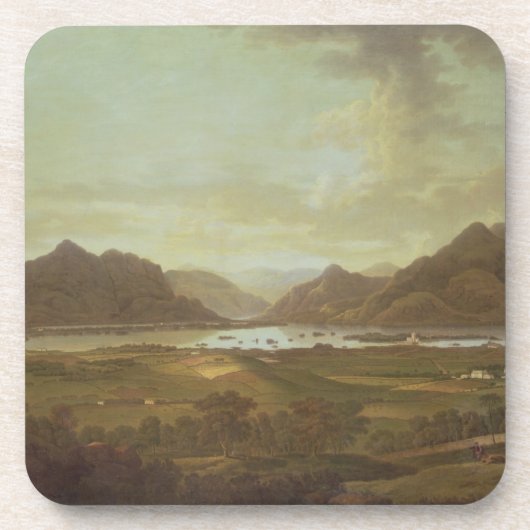 Killarney、Irelの湖そして山の眺め コースター (正面)