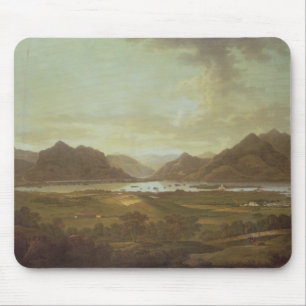 Killarney、Irelの湖そして山の眺め マウスパッド