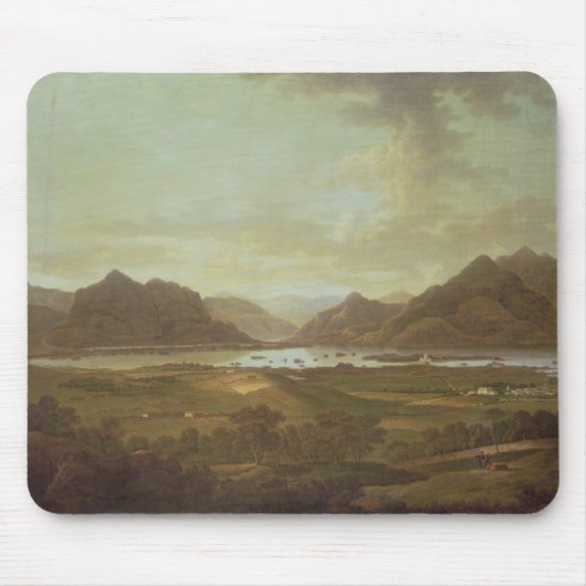 Killarney、Irelの湖そして山の眺め マウスパッド (正面)