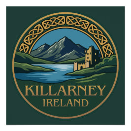 Killarney Ireland ポスター