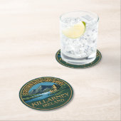 Killarney Ireland ラウンドペーパーコースター (インサイチュ)