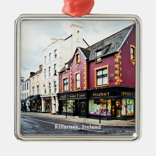 Killarney, Ireland street view Postcard メタルオーナメント (正面)