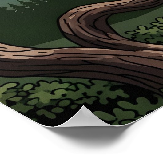 Killarney national park vintage travel ポスター (角)