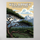 Killarney national park vintage travel ポスター (正面)