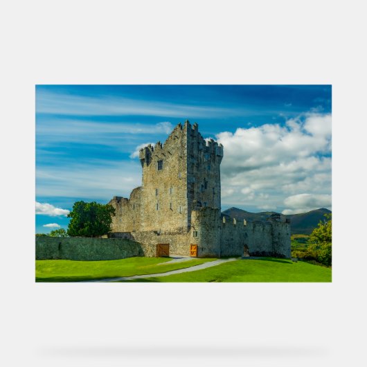 Killarney's Ancient Stronghold: Ross Castle アクリルサイン (正面)