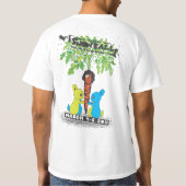 Killboyの独身の強打 Tシャツ (裏面)