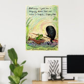 @killdozer irkafirkaプリント ポスター (ホームオフィス)