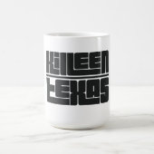 Killeen - Texas コーヒーマグカップ (中央)