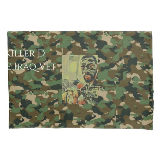 killer D The Iraq Vet 枕カバー (正面左)