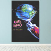 Killer Klowns Clowns From Outer Space Movie Horror キャンバスプリント (インサイチュ (ウッドフロア))