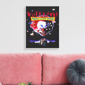 Killer Klowns Clowns From Outer Space Movie Horror キャンバスプリント (インサイチュ (リビング))