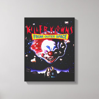 Killer Klowns Clowns From Outer Space Movie Horror キャンバスプリント