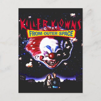 Killer Klowns Clowns From Outer Space Movie Horror ポストカード