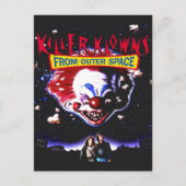 Killer Klowns Clowns From Outer Space Movie Horror ポストカード (正面)