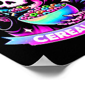 Killer Reaper Halloween Skeleton The Grim Reaper E ポスター (角)