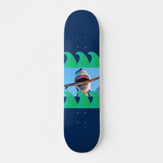 KILLER SHARK SURFBOARD Skateboard Deck スケートボード (正面)