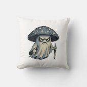 Killer 'Shroom – Spooky Ghost with Knife クッション (正面)
