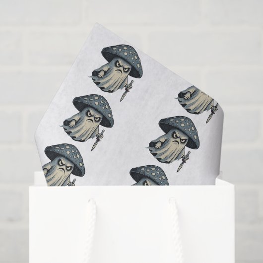 Killer 'Shroom – Spooky Ghost with Knife  薄葉紙 (ギフトバッグ)