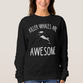 Killer Whale Apparel  Top Whales  Design スウェットシャツ
