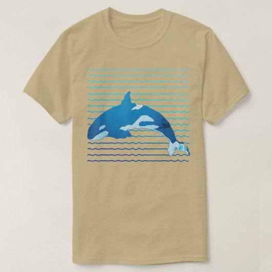 Killer Whale Aquarist Gift Ocean Animal Killer Wha Tシャツ (デザイン正面)