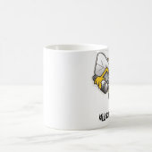 killerbee_logo、アフリカミツバチの競争チーム コーヒーマグカップ (中央)