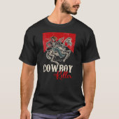 Killers Graphic Cowboy Riding Horse Western Desert Tシャツ (正面)