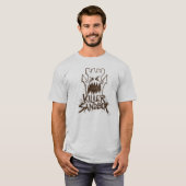 KillerSandBoxラインスケッチロゴ Tシャツ (正面フル)