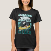 Killerwal Surf Ocean  Men's Boys Children's Orca Tシャツ (正面)